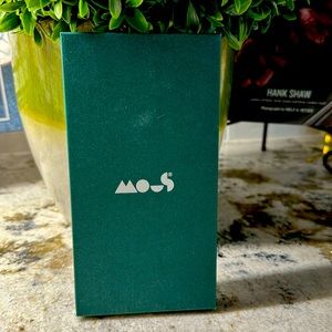 MOUS Limitless Black Leather iPhone 15 ProMax phone case